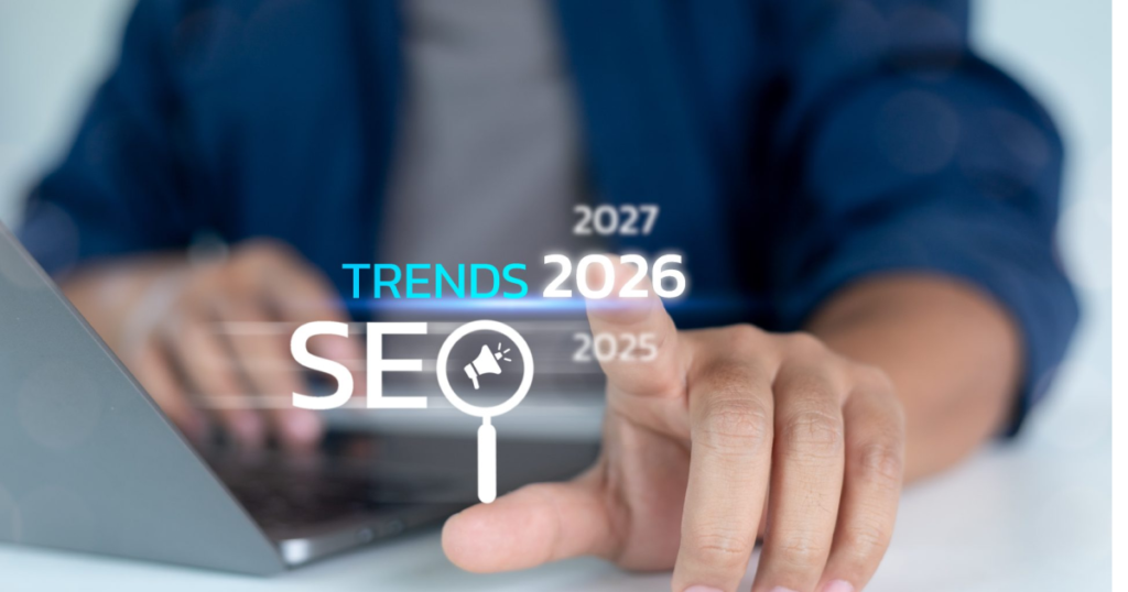 SEO trends in 2026 for small businesses including AI SEO, local SEO, and search engine optimization strategies