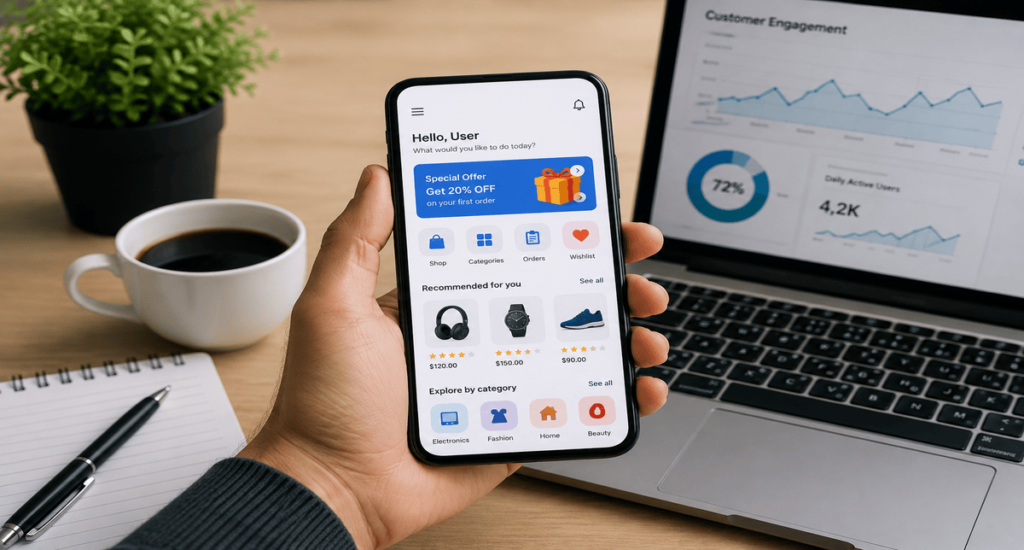 Mobile apps help businesses increase customer engagement