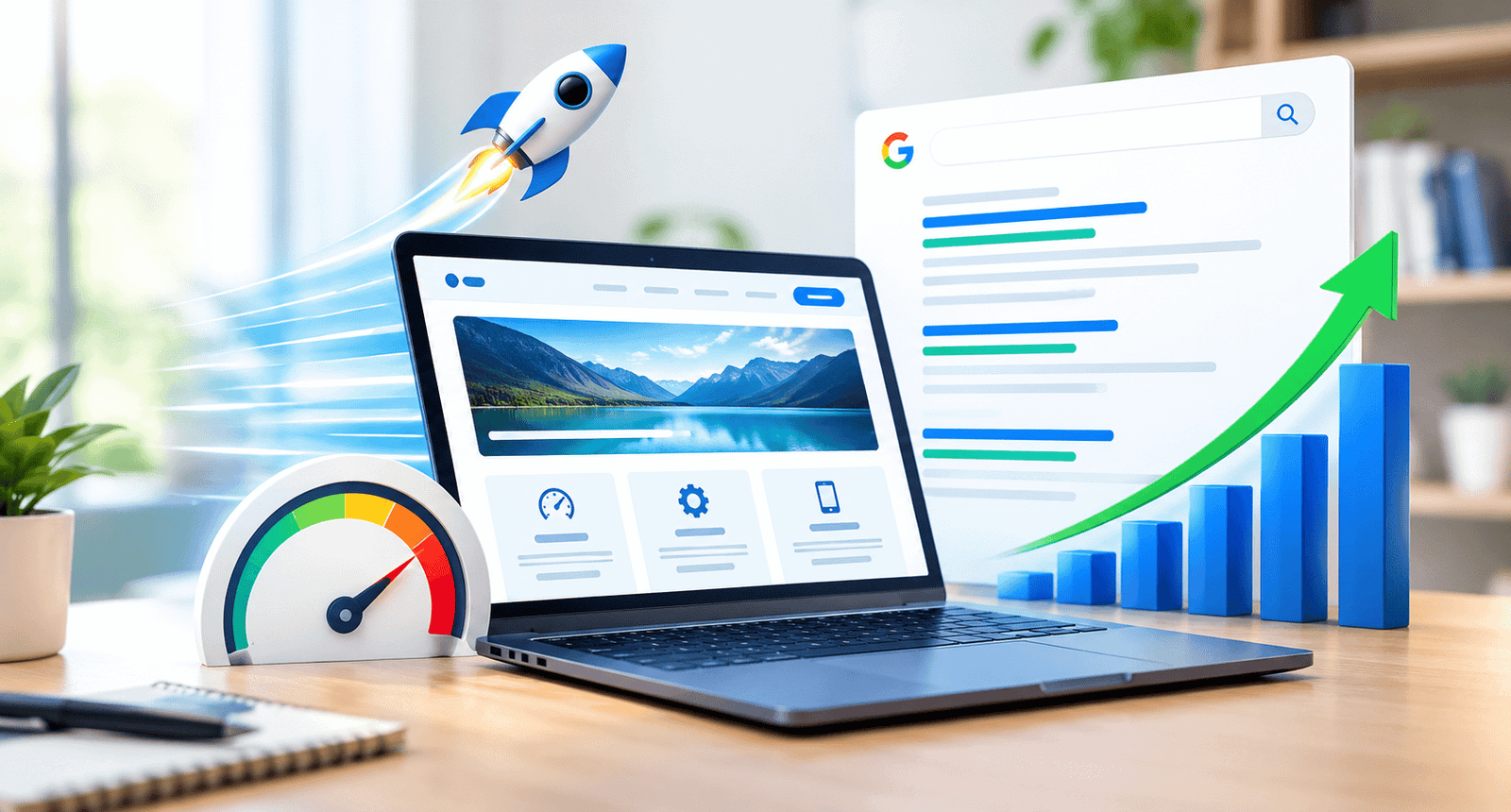 Website design for better organic rankings